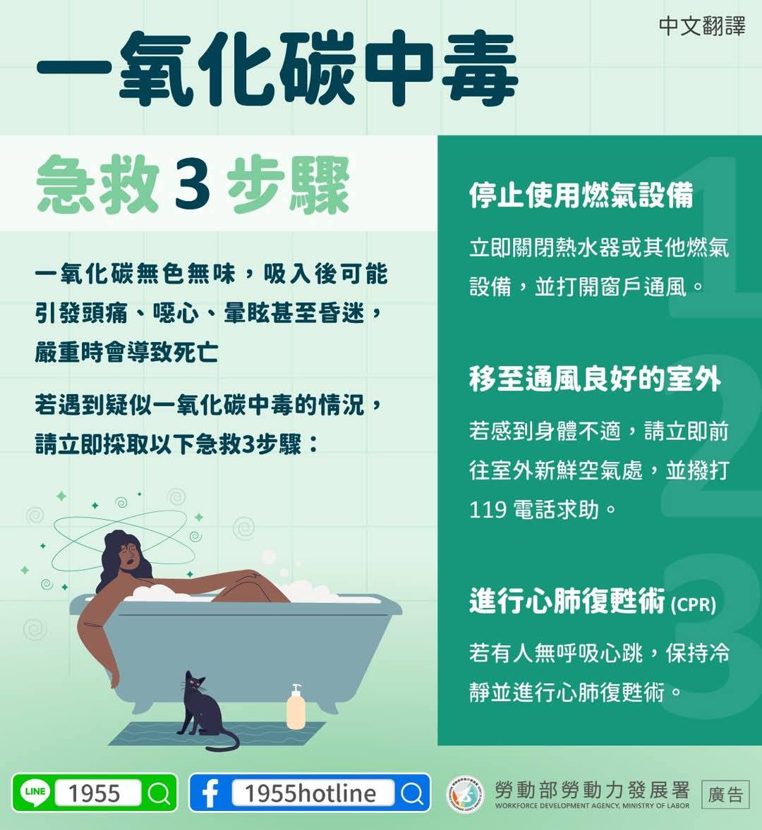 一氧化碳宣導