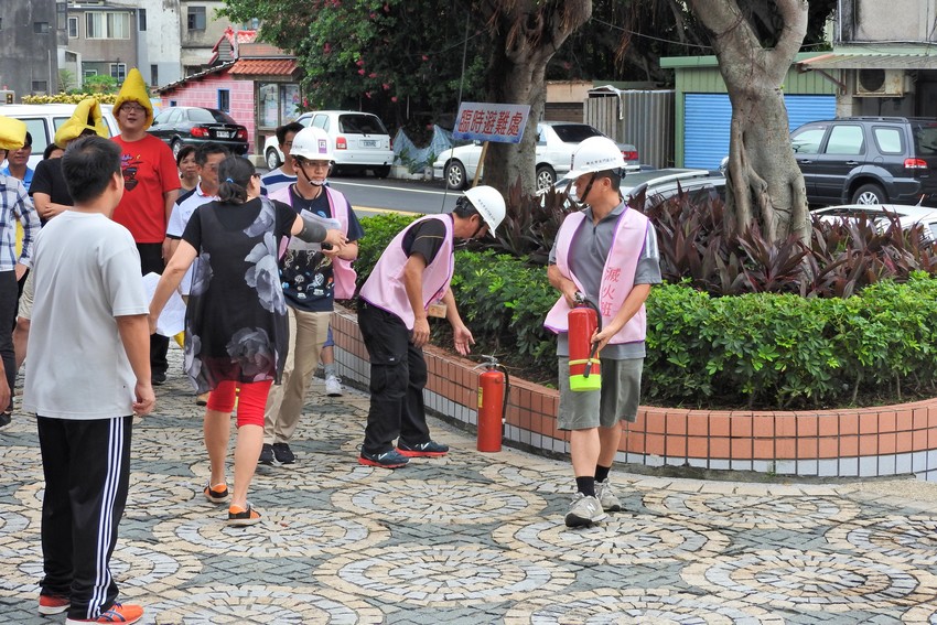 107年8月2018下半年地震暨消防演練成果照2