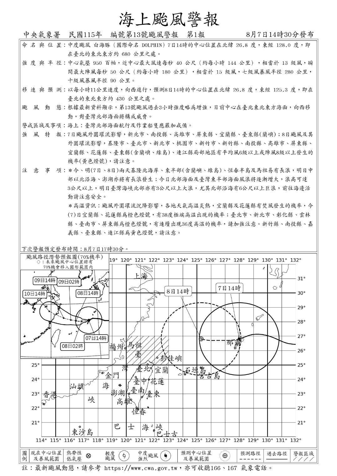 通報單