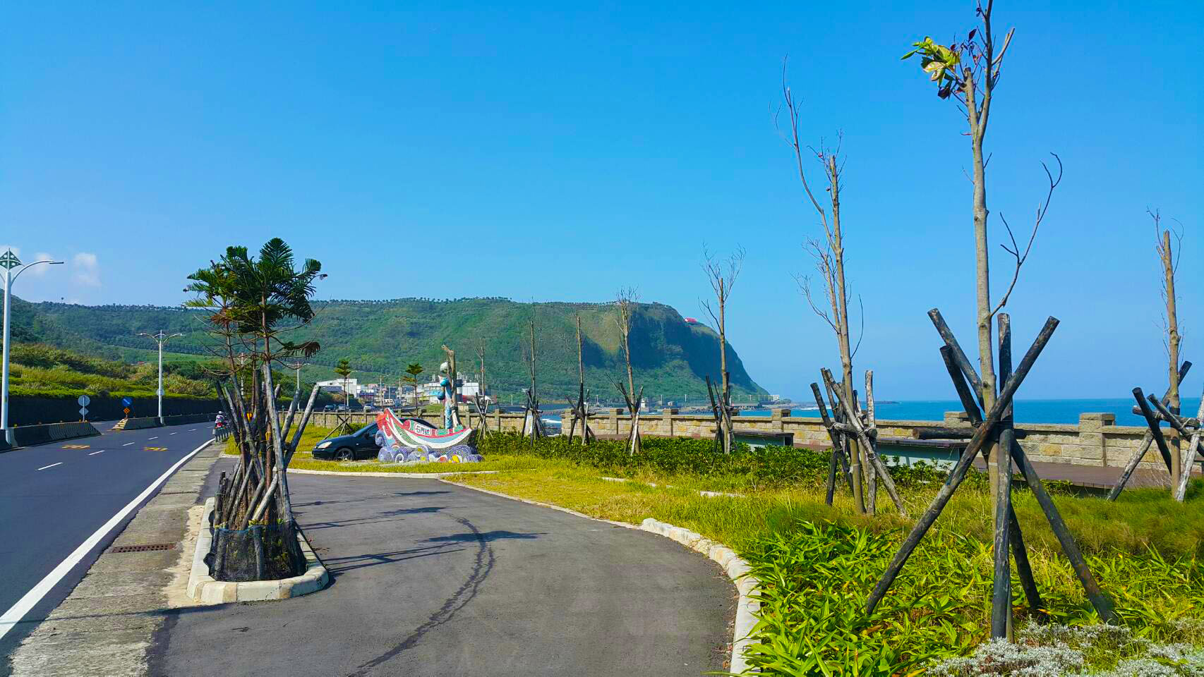 水流公候車亭周邊環境改善施工後照片