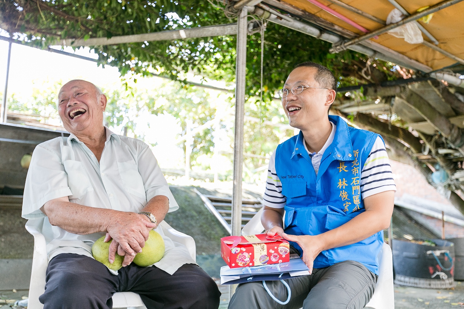 108年9月10日-中秋節林區長親訪獨居長者3